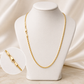 Cadena Lazo 65cm - Oro Laminado 18k