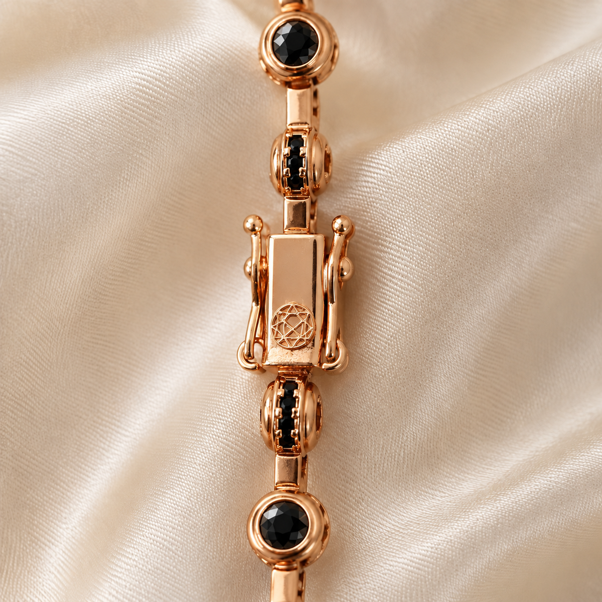 Cadena Black 65cm - Oro Laminado 18k